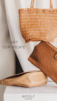 Woolf Leather Gift Certificate